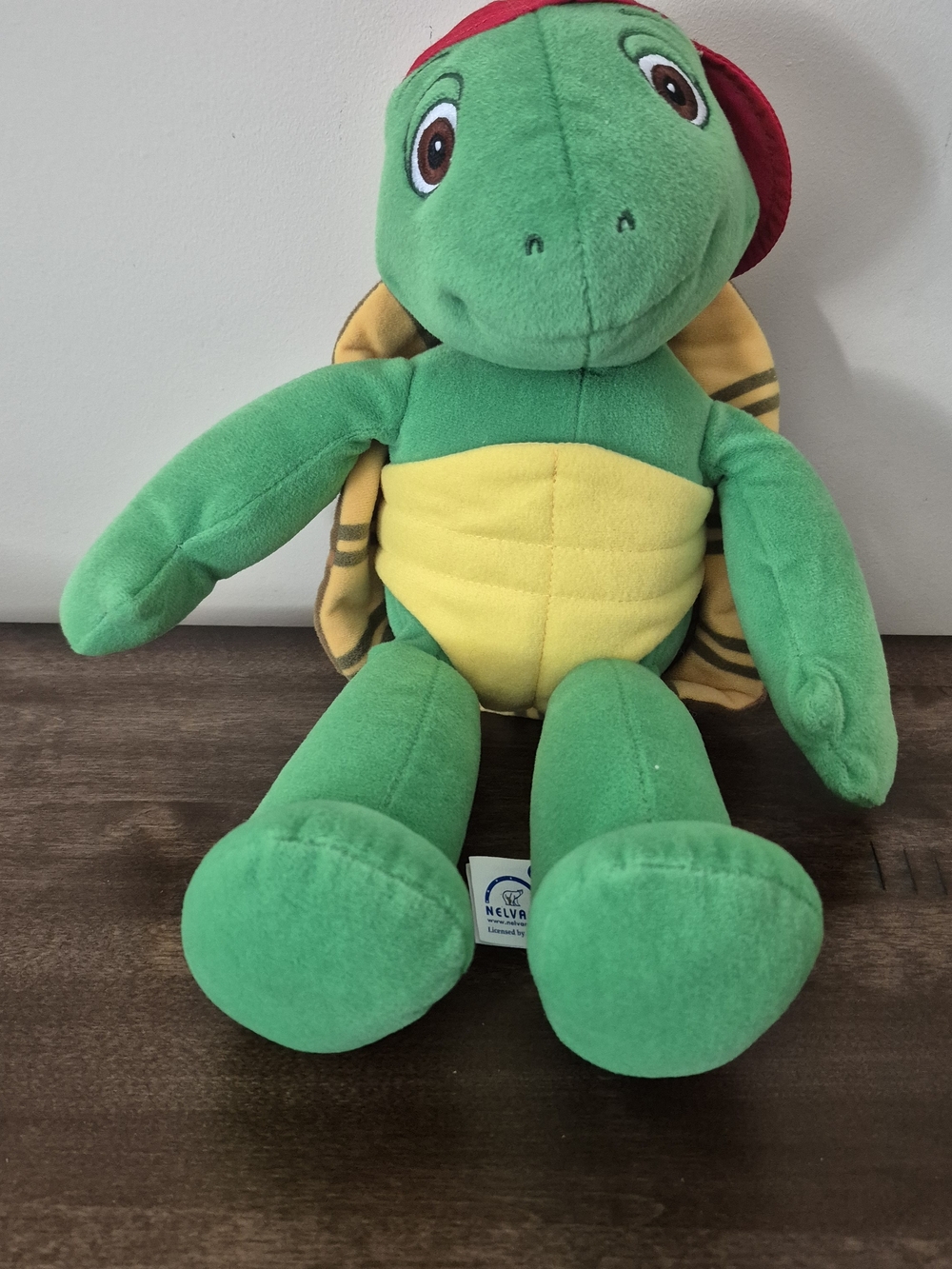 Vintage Franklin The Turtle Talking Plush 14” ©1986 Kidpower Tested Works Great
